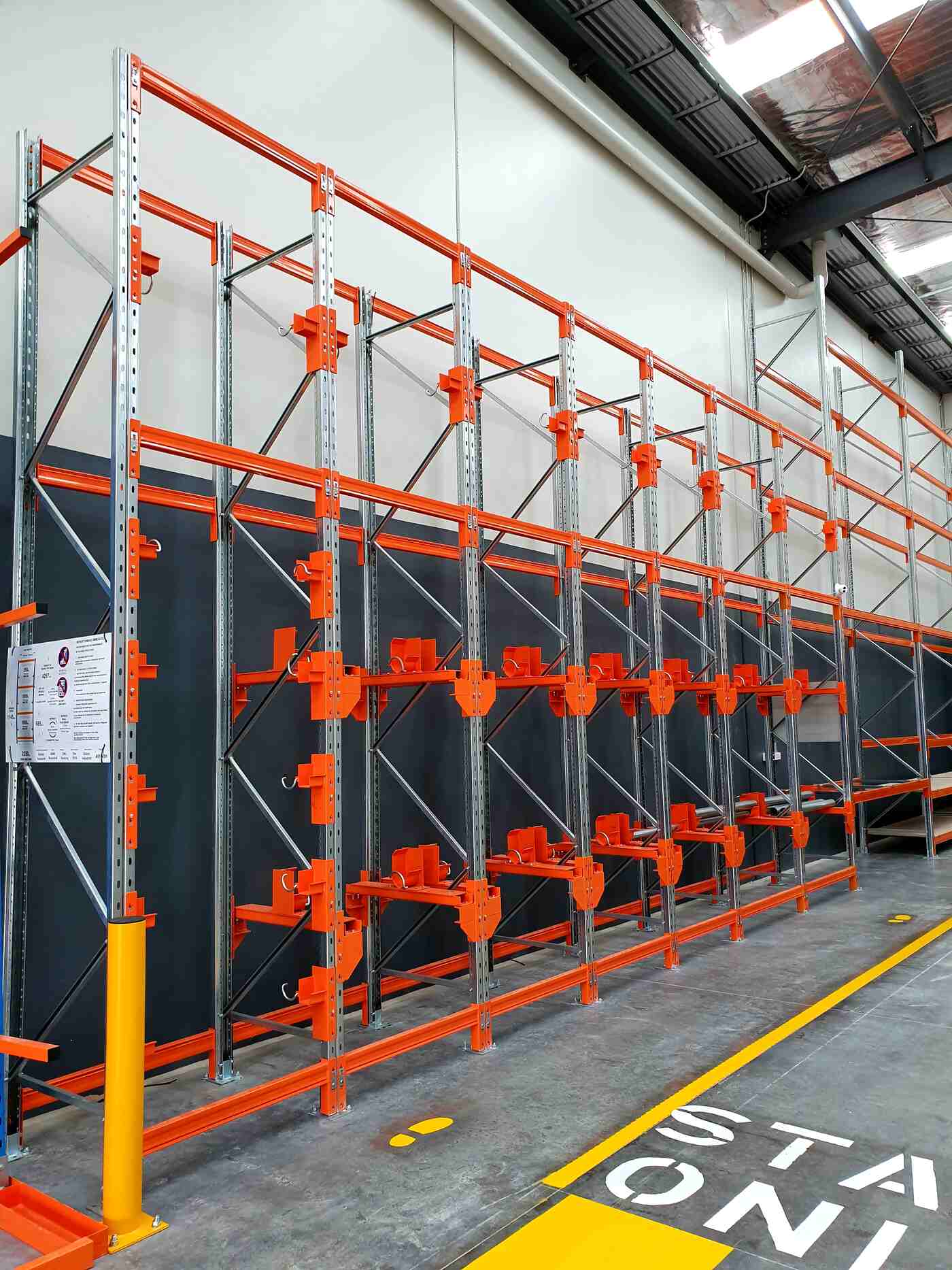 Cable racking system