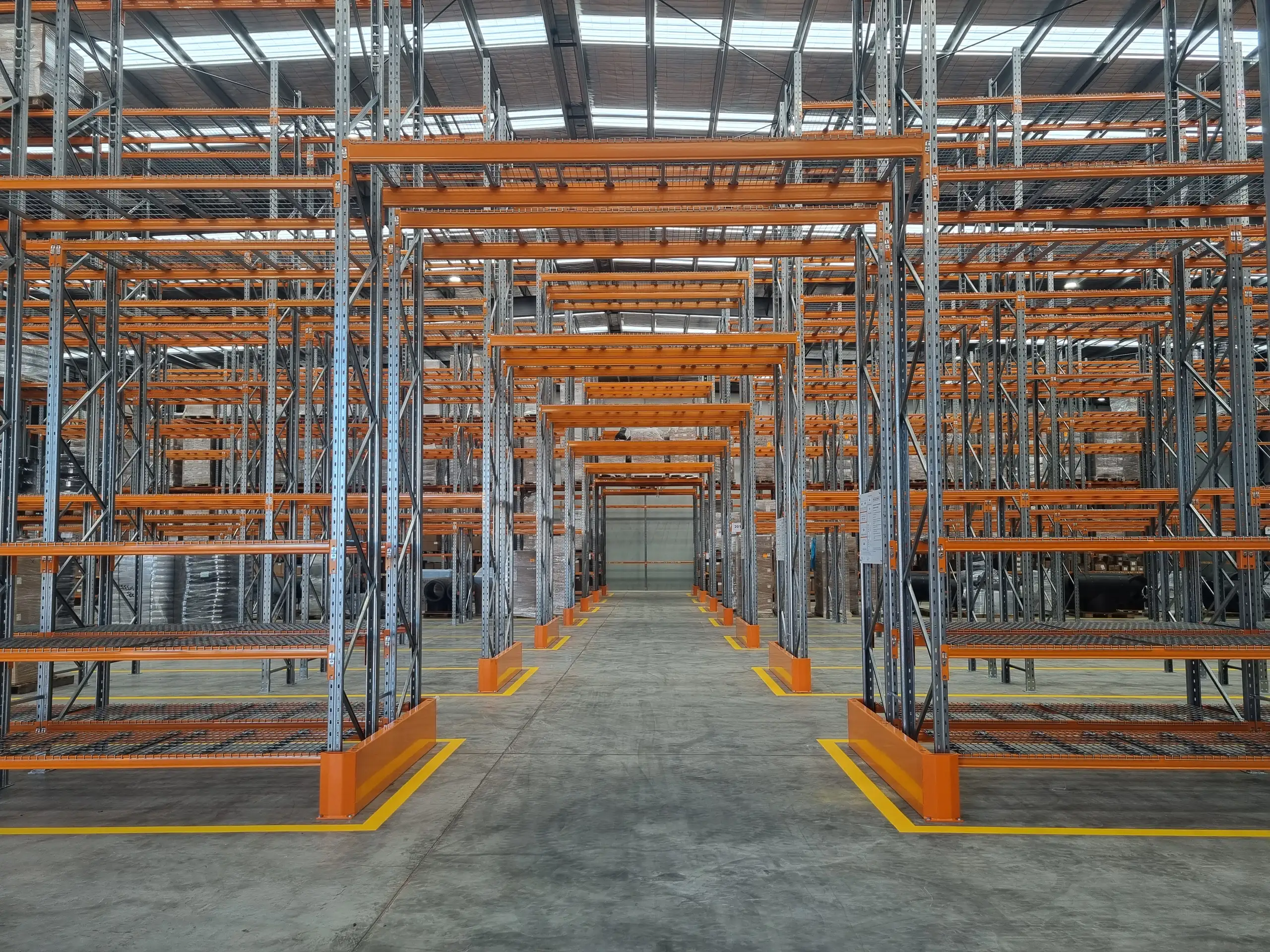 Pallet racking system